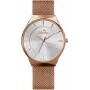 BELLEVUE E54 Damski Zegarek Kwarcowy Analogowy 32mm Koperta ze Stali Nierdzewnej Czarny Skórzany Pasek
