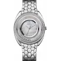 BELLEVUE Woman F51 Quartz Analog Watch 33mm Silver Dial Black Leather Strap
