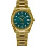 BELLEVUE Woman H16 30mm Quartz Analog Watch Stainless Steel Leather Black