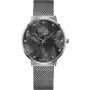 Zegarek BELLEVUE B13 Analogowy Kwarcowy Damski 33mm Koperta ze Stali Nierdzewnej Czarny Pasek Skórzany