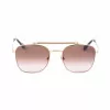 Okulary przeciwsłoneczne BELSTAFF BECKHAM-S128 dla mężczyzn - czarna oprawka acetatowa, szare soczewki poliwęglanowe, ochrona UV400, szerokość soczewki 53 mm
