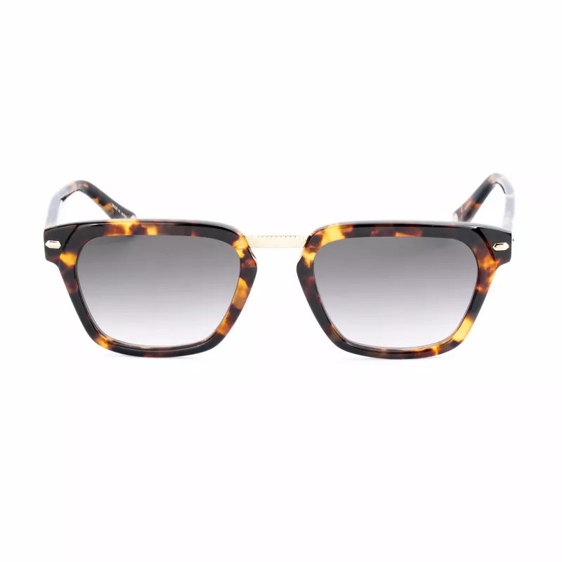 BELSTAFF COOPER-S192 Okulary przeciwsłoneczne Unisex - 52/21/145 mm - Czarna oprawka, szare szkła