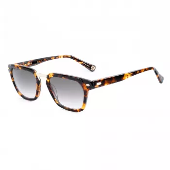 BELSTAFF COOPER-S192 Okulary przeciwsłoneczne Unisex - 52/21/145 mm - Czarna oprawka, szare szkła