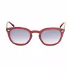 Okulary przeciwsłoneczne damskie Belstaff Grasmere-S179 - czarna oprawka acetatowa, szare soczewki poliwęglanowe, 47/23/145 mm, ochrona UV400