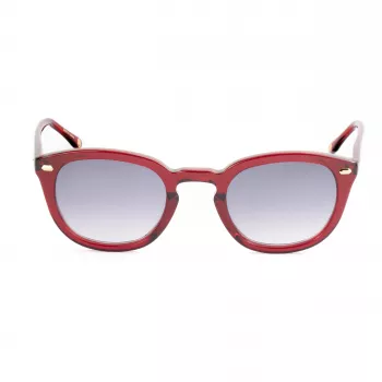 Okulary przeciwsłoneczne damskie Belstaff Grasmere-S179 - czarna oprawka acetatowa, szare soczewki poliwęglanowe, 47/23/145 mm, ochrona UV400