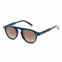 BELSTAFF LARSSON-AZUL Unisex Okulary Przeciwsłoneczne Niebieska Oprawka Szare Szkło 49/21/145 mm UV400