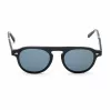BELSTAFF LARSSON-NEGRO Unisex Okulary Przeciwsłoneczne 49/21/145 mm Czarna Oprawka Szare Szkła UV400
