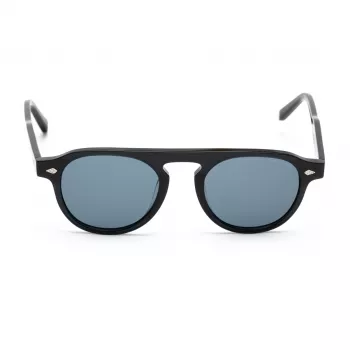 BELSTAFF LARSSON-NEGRO Unisex Okulary Przeciwsłoneczne 49/21/145 mm Czarna Oprawka Szare Szkła UV400