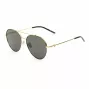 Belstaff Magnumdoradon Unisex Sunglasses - 58/17/145 mm - Black Frame Grey Lens