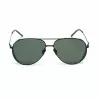 BELSTAFF MAN ARCHER-NEGRO Okulary przeciwsłoneczne (61/14/145 mm) - Czarna oprawka, soczewki w kolorze dymnego szarości