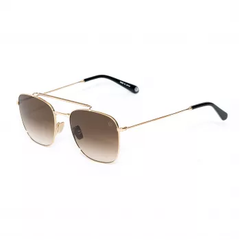 BELSTAFF MAN BECKFORDDORAD Okulary przeciwsłoneczne Pilot Acetate Brązowy Gradient UV400 53/18/145 mm