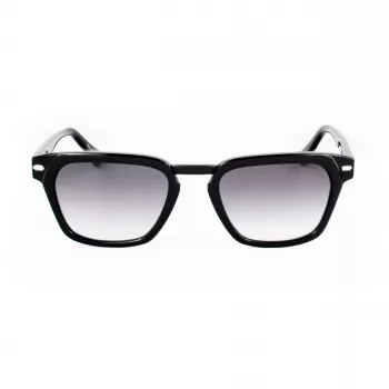 BELSTAFF MAN COOPER-S193 Okulary przeciwsłoneczne - 52/21/145 mm - Czarna oprawka, szare szkła