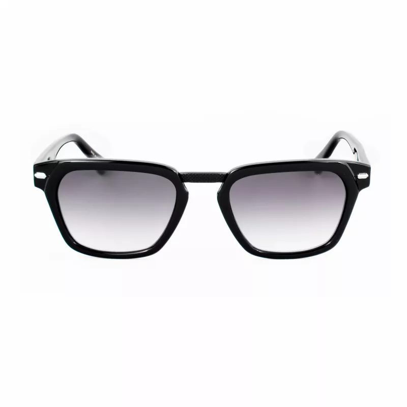 BELSTAFF MAN COOPER-S193 Okulary przeciwsłoneczne - 52/21/145 mm - Czarna oprawka, szare szkła