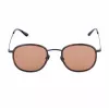 BELSTAFF MAN ORWELL-S072 Okulary przeciwsłoneczne - czarna oprawka, szare soczewki, 50/22/150 mm