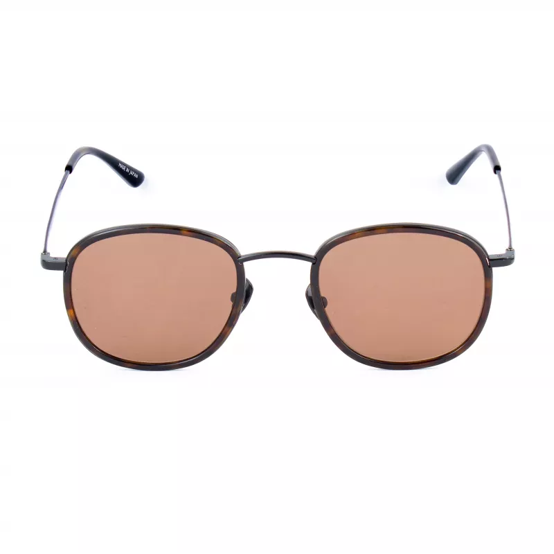 BELSTAFF MAN ORWELL-S072 Okulary przeciwsłoneczne - czarna oprawka, szare soczewki, 50/22/150 mm