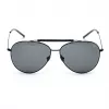 BELSTAFF MAN PANTHER-NEGRO Okulary przeciwsłoneczne - czarna oprawka, szare soczewki, 61/13/145 mm