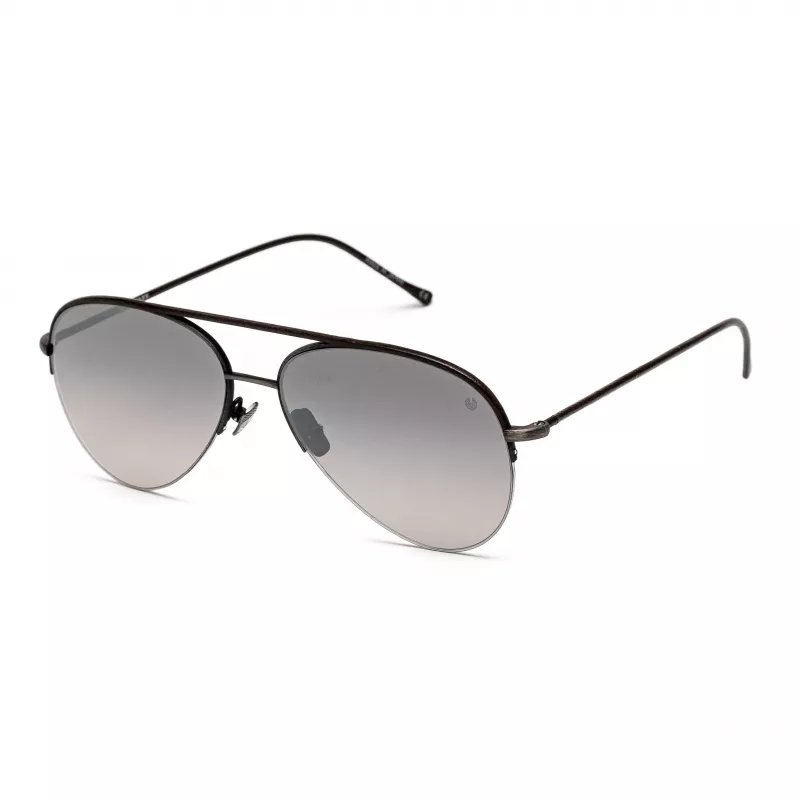 BELSTAFF MAN PHOENIXMARRO Okulary przeciwsłoneczne Pilot Acetate Dark Havana Grey Lens 59/16/145 mm