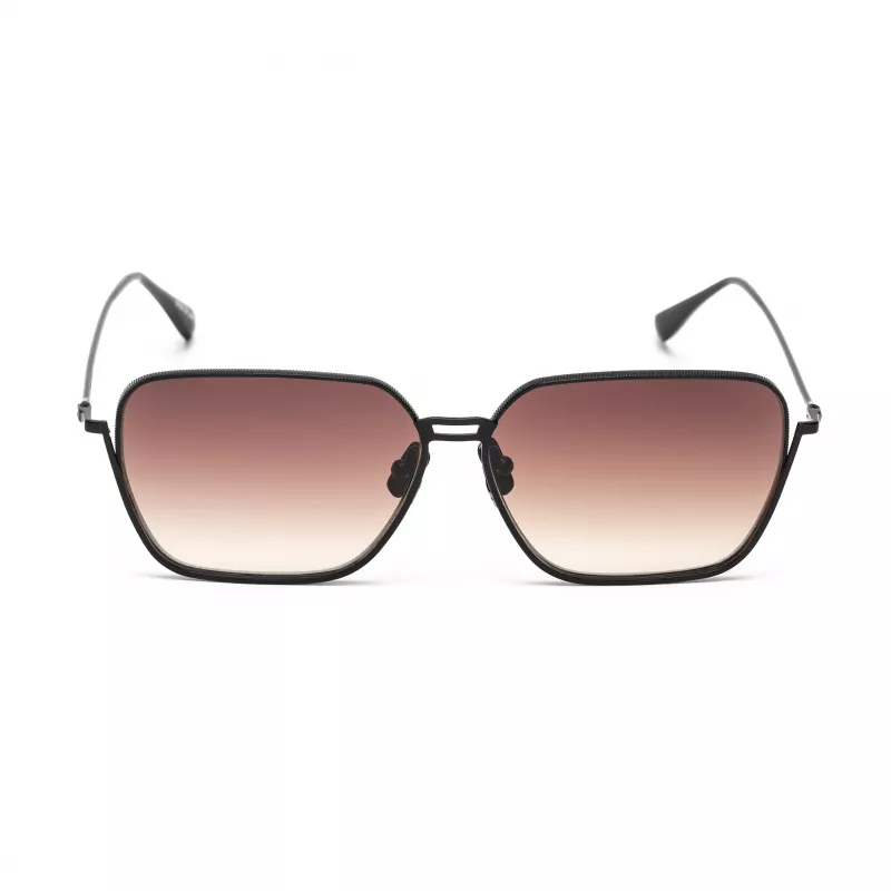 BELSTAFF MAN RIDGEIIGRADMA Okulary przeciwsłoneczne - 60/12/140 mm - Czarna oprawka - Szare soczewki gradientowe