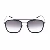 Okulary przeciwsłoneczne BELSTAFF MAN Ryder CLARS08 - Czarna oprawka acetatowa, szare soczewki poliwęglanowe, ochrona UV400, 54/21/145 mm
