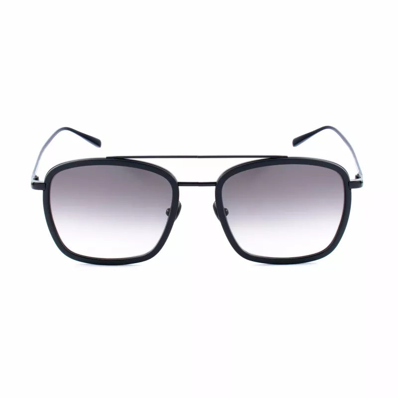 Okulary przeciwsłoneczne BELSTAFF MAN Ryder CLARS08 - Czarna oprawka acetatowa, szare soczewki poliwęglanowe, ochrona UV400, 54/21/145 mm