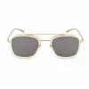 BELSTAFF MAN Ryder Two Sunglasses RYDERTWOS087 - Czarna oprawka acetatowa, szare soczewki 51/18/145 mm