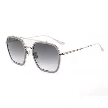 BELSTAFF Okulary przeciwsłoneczne męskie Merrick II S141 - Oprawka pilot kwadrat, ochrona UV400, soczewka 60mm