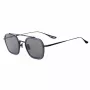 BELSTAFF MERRICK-S137 Okulary przeciwsłoneczne unisex - czarna oprawka acetatowa, szare soczewki UV400 47/23/143 mm