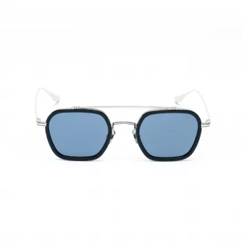 Okulary przeciwsłoneczne męskie BELSTAFF MERRICKAZULW - kwadratowa oprawka acetatowa z ochroną UV400 (47/23/143 mm)