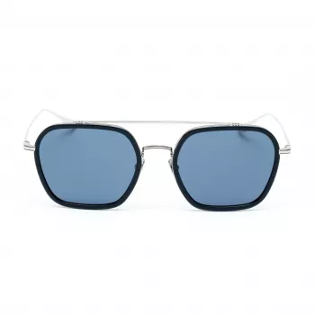 BELSTAFF MERRICKIIAZU Męskie kwadratowe okulary przeciwsłoneczne z acetatu 57mm