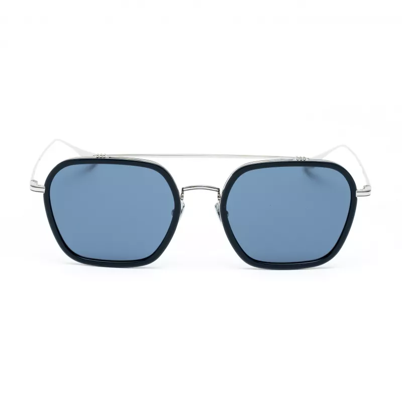 BELSTAFF MERRICKIIAZU Męskie kwadratowe okulary przeciwsłoneczne z acetatu 57mm