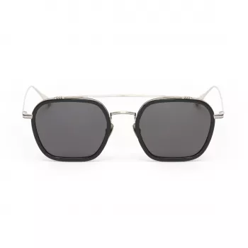 BELSTAFF MERRICKIIGRIS Męskie kwadratowe okulary przeciwsłoneczne z acetatu 54/23/143 mm Szary