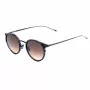 Belstaff Parkgate-S123 Unisex Okulary Przeciwsłoneczne - Czarna Oprawka, Szare Szkła, 48/21/145 mm
