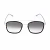 Belstaff RYERCLEARS08 Męskie kwadratowe okulary przeciwsłoneczne z octanu, przezroczysta oprawka, przezroczyste soczewki 54/21/145 mm