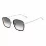 Belstaff RYERCLEARS08 Męskie kwadratowe okulary przeciwsłoneczne z octanu, przezroczysta oprawka, przezroczyste soczewki 54/21/145 mm