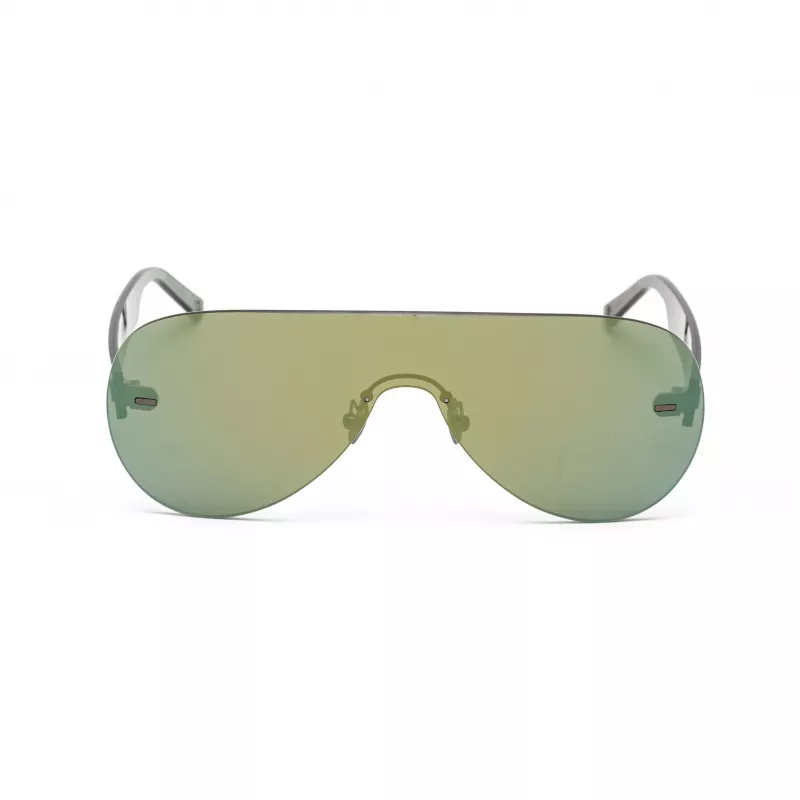 BELSTAFF SPEEDMASTERPE Unisex Pilot Okulary przeciwsłoneczne - Czarna oprawka, szare szkła 141/00/145 mm