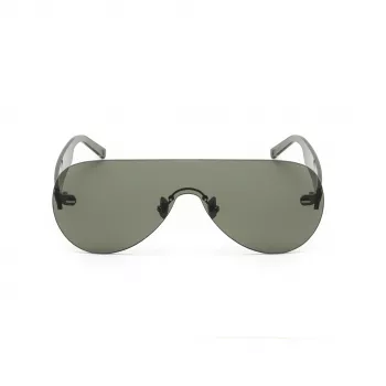 Belstaff Speedmasterve Unisex Sunglasses - Gunmetal Frame, Smoke Grey Lens, 141mm