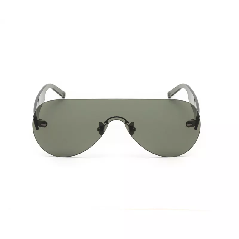 Belstaff Speedmasterve Unisex Sunglasses - Gunmetal Frame, Smoke Grey Lens, 141mm