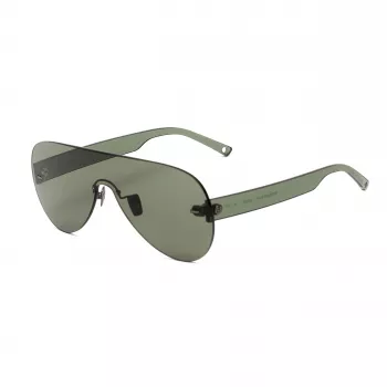 Belstaff Speedmasterve Unisex Sunglasses - Gunmetal Frame, Smoke Grey Lens, 141mm