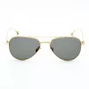Belstaff Trialmasterdo Unisex Sunglasses - 55/18/135 mm - Black Acetate Frame - Grey Polycarbonate Lens - UV400