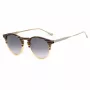 BELSTAFF Unisex Brooklands032 Okulary przeciwsłoneczne - Czarna oprawka, szare szkła 48/23/148 mm