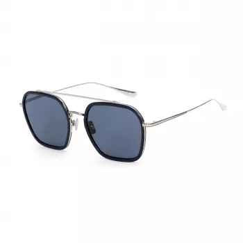 BELSTAFF Unisex Merrikii Azul Okulary Przeciwsłoneczne - Niebieska Oprawka Szare Szkła 57mm