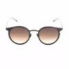 BELSTAFF Unisex Parkgate-S120 Okulary przeciwsłoneczne - czarna oprawka acetatowa, szare soczewki poliwęglanowe, ochrona UV400, 48/21/145 mm