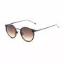 BELSTAFF Unisex Parkgate-S120 Okulary przeciwsłoneczne - czarna oprawka acetatowa, szare soczewki poliwęglanowe, ochrona UV400, 48/21/145 mm