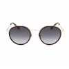 BELSTAFF Unisex Slipway S093 Okulary przeciwsłoneczne - Czarna oprawka, szare szkła 50/22/150 mm