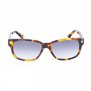 BELSTAFF Women Crosby-S197 Sunglasses - Acetate Geometric Frame, CR-39 Grey Lens, 55/15/145 mm