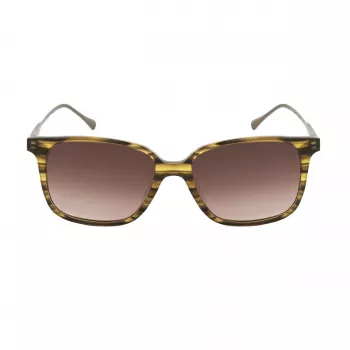 BELSTAFF Damskie Okulary Przeciwsłoneczne Bonington BONINGTONS024 - Czarna Oprawka Acetatowa, Szare Soczewki Poliwęglanowe, Ochrona UV400, Szerokość Soczewki 53 mm