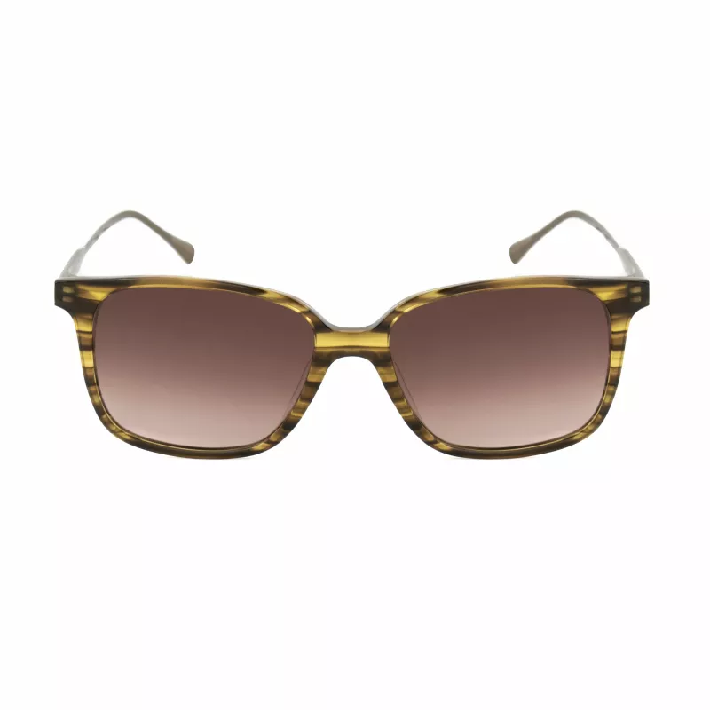 BELSTAFF Damskie Okulary Przeciwsłoneczne Bonington BONINGTONS024 - Czarna Oprawka Acetatowa, Szare Soczewki Poliwęglanowe, Ochrona UV400, Szerokość Soczewki 53 mm