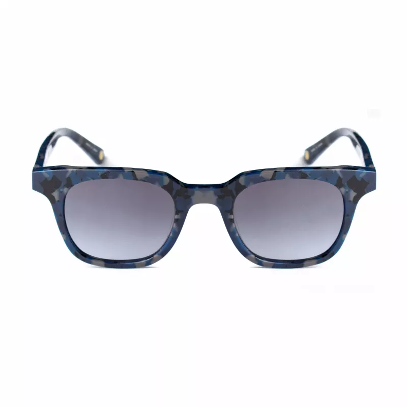 BELSTAFF Damskie Okulary Przeciwsłoneczne Boorman-S028 Kwadratowe Czarny/Szary 48/23/148 mm