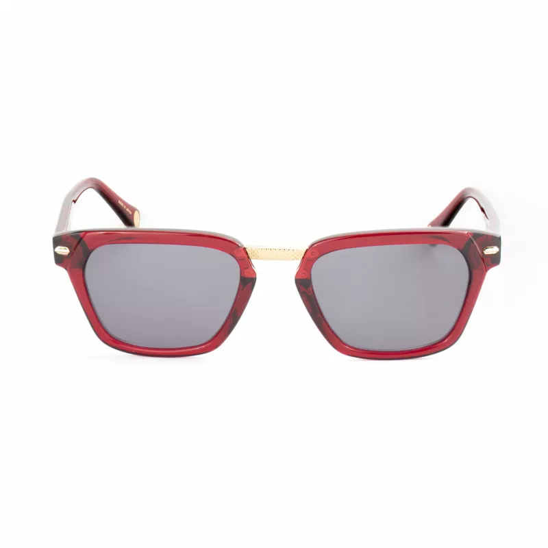 Okulary przeciwsłoneczne BELSTAFF Cooper-S191 dla kobiet - kwadratowa oprawka acetatowa, ochrona UV400, soczewki 52 mm