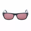 Okulary przeciwsłoneczne BELSTAFF Hudson S181 dla kobiet - czarna oprawka acetatowa, szare soczewki CR-39, 54/17/145 mm